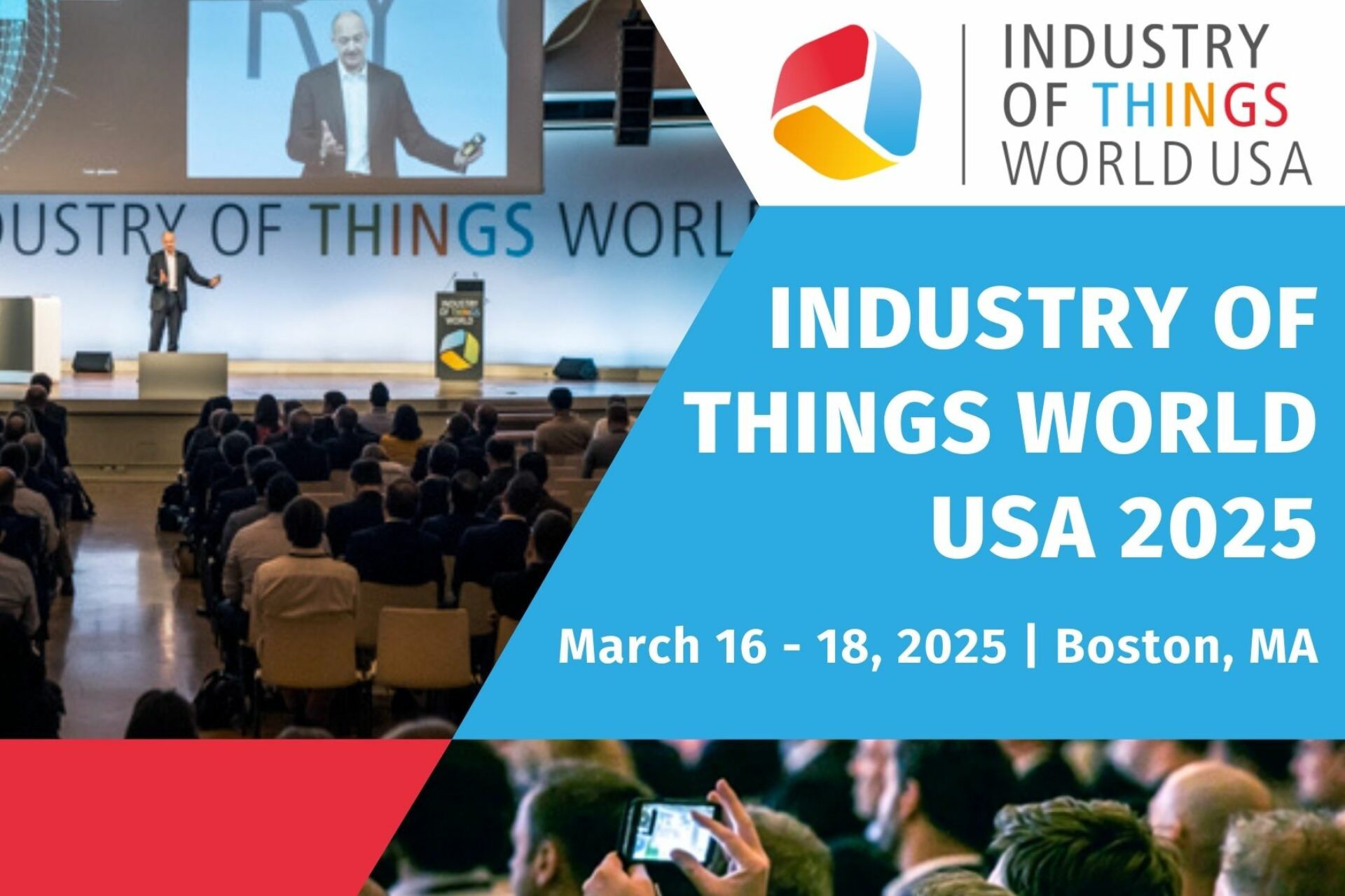 Industry of Things World USA 2025 IIoT conference in Boston